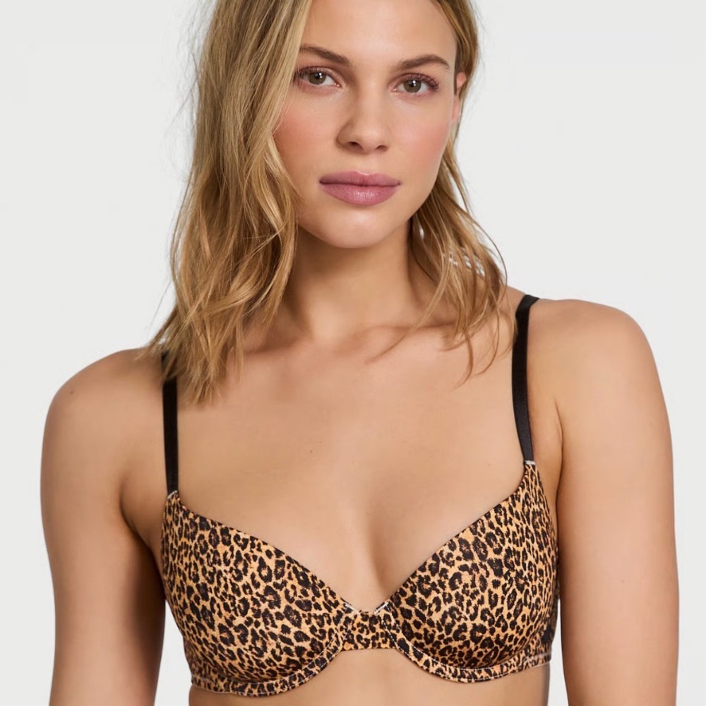 💕 Victoria’s Secret 38DD Leopard Bra – Wild, Fierce & Fabulous 💕